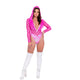 Rave Clothing Romper with Hoodie