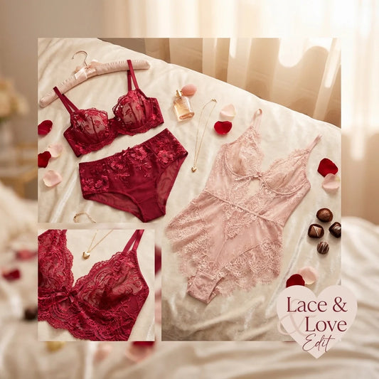 Valentine's Day Lace Lingerie: Pink & Red Styles to Swoon Over | RaveFix