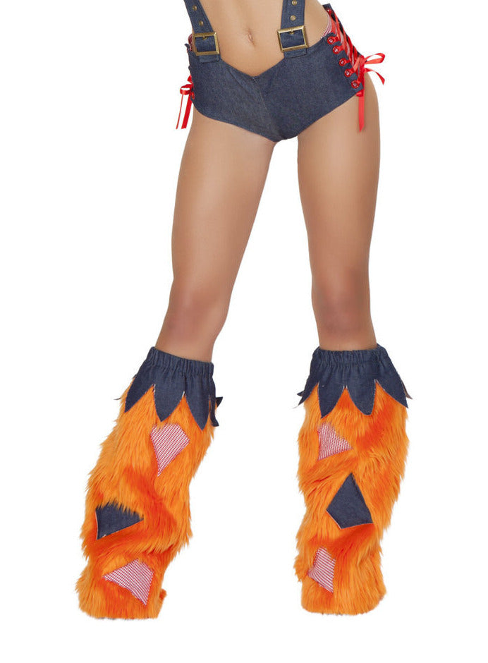 Scarecrow leg warmers