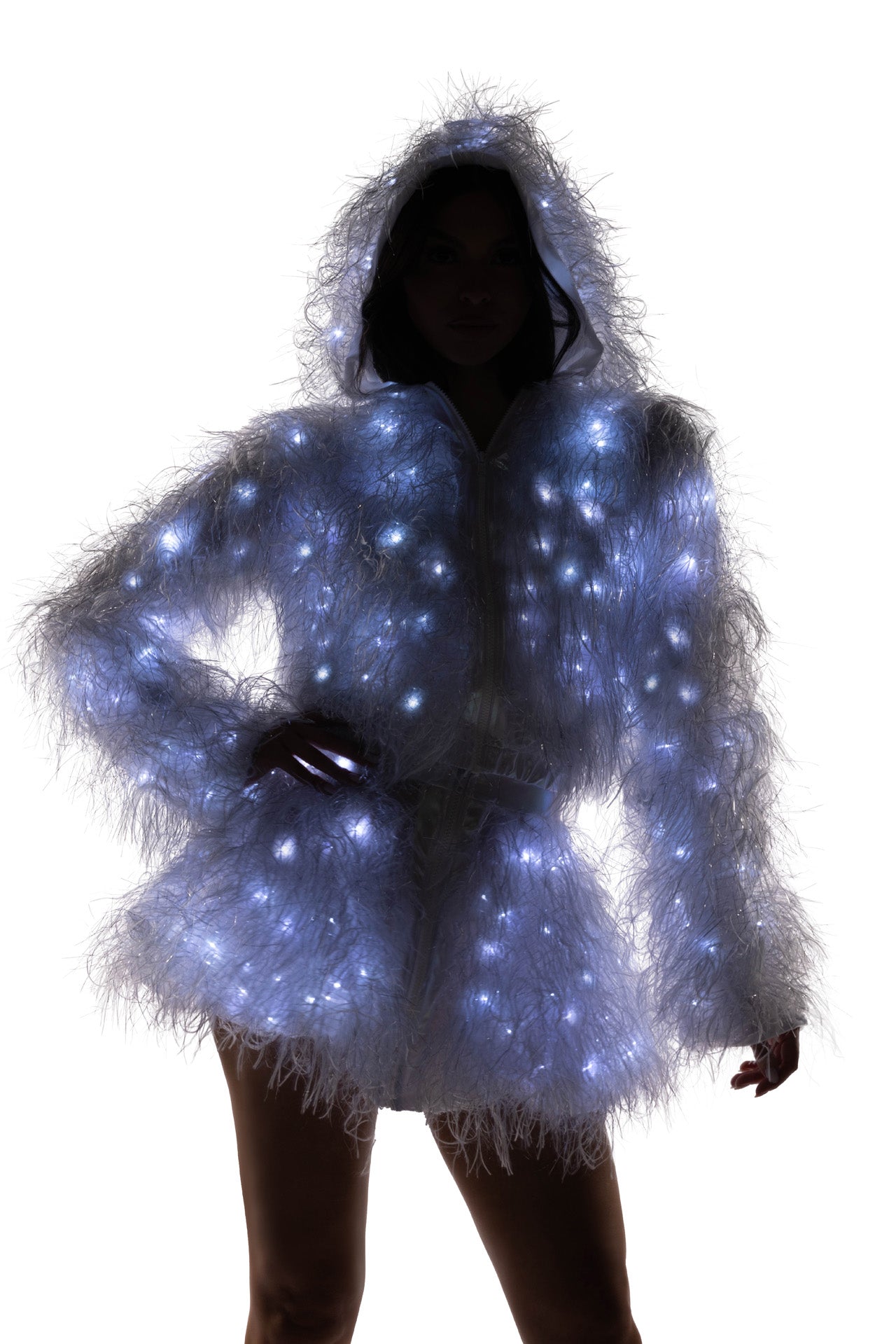 Electric Euphoria Light-Up Hooded Jacket