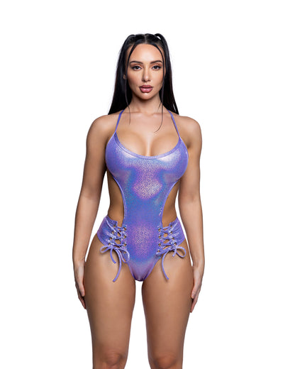 Lace-Up Festival Bodysuit
