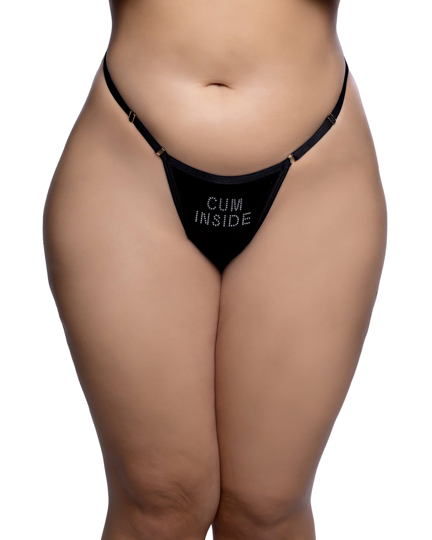 Cum Inside Bling Thong