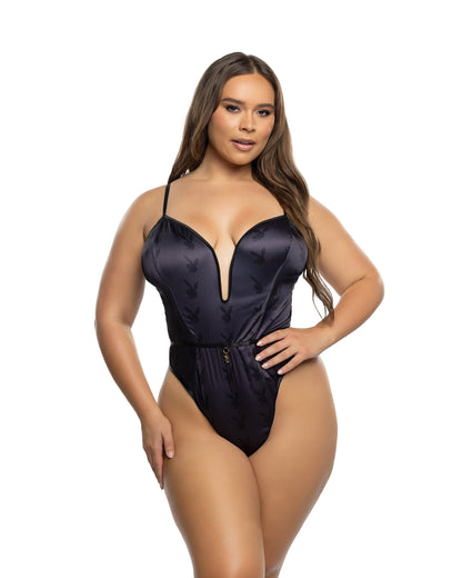 Playboy Blackout Bunny Romper