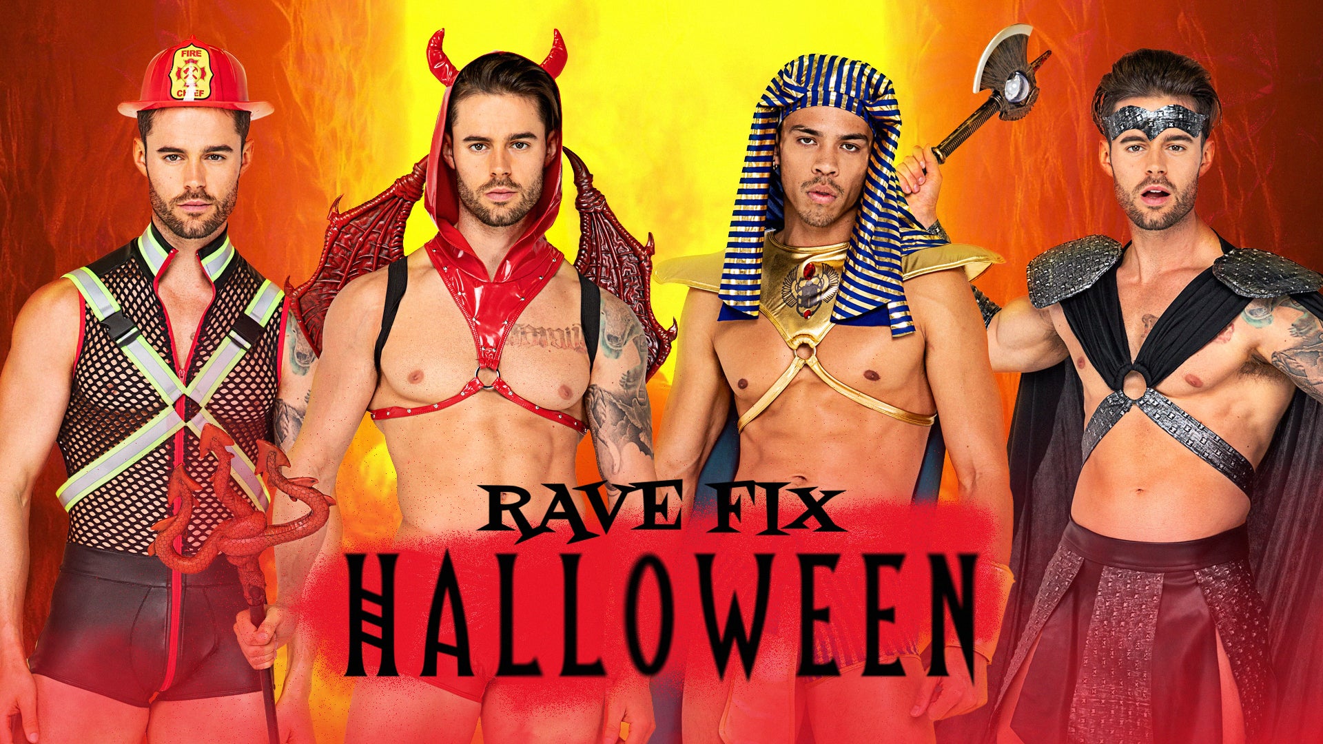 Sexy Costumes & Ravewear for Men, Halloween Costumes