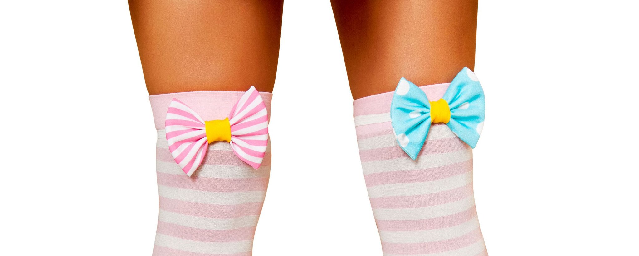 Clown stocking bow