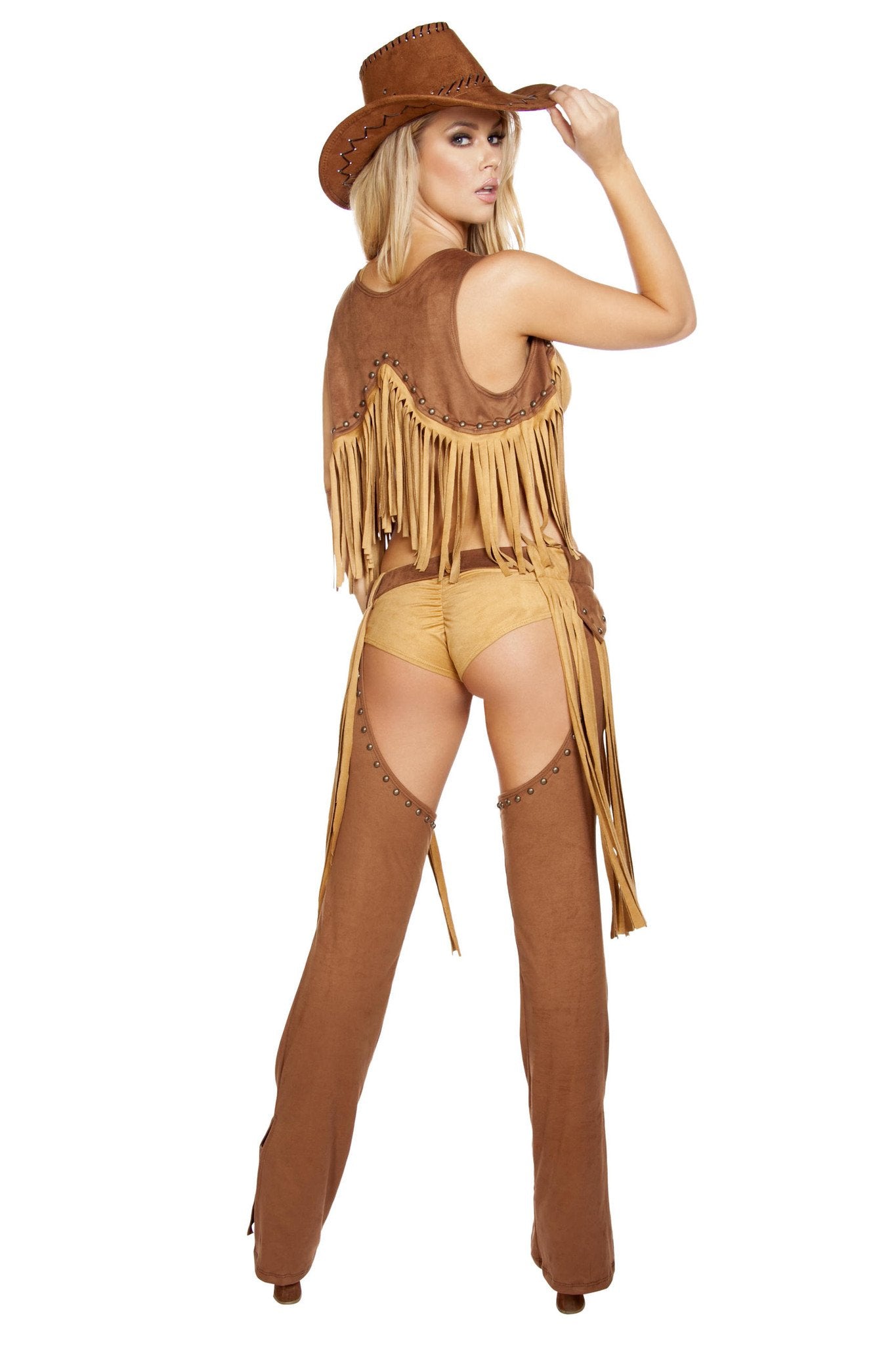 5pc Wild Western Temptress Cowgirl Costume - Rave Fix