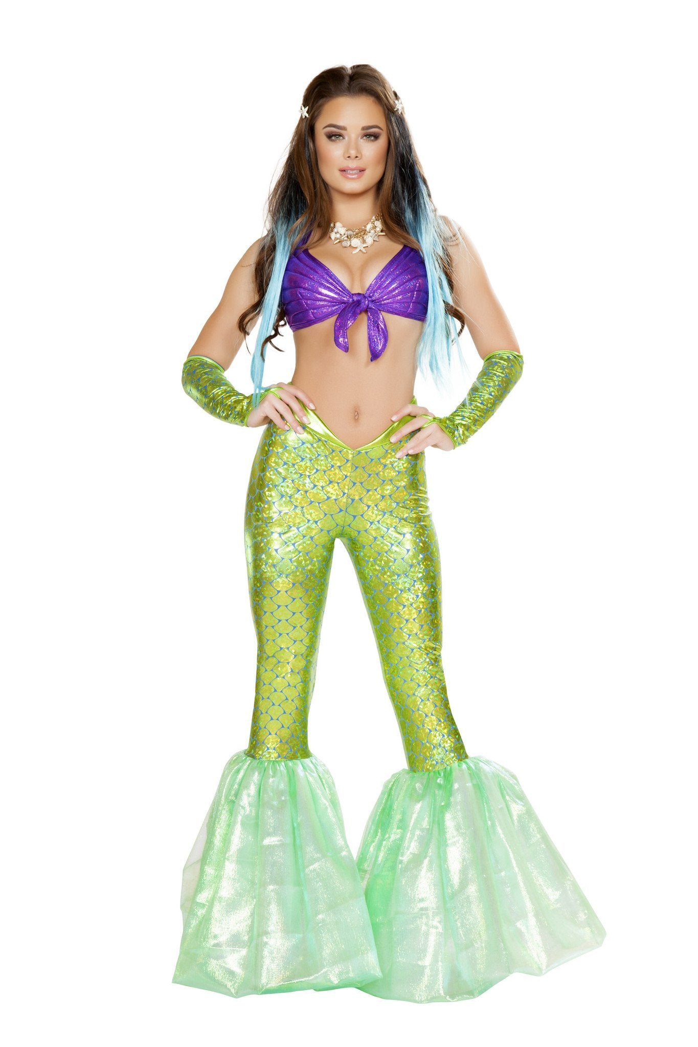 2pc Poseidon’s Daughter Mermaid Costume