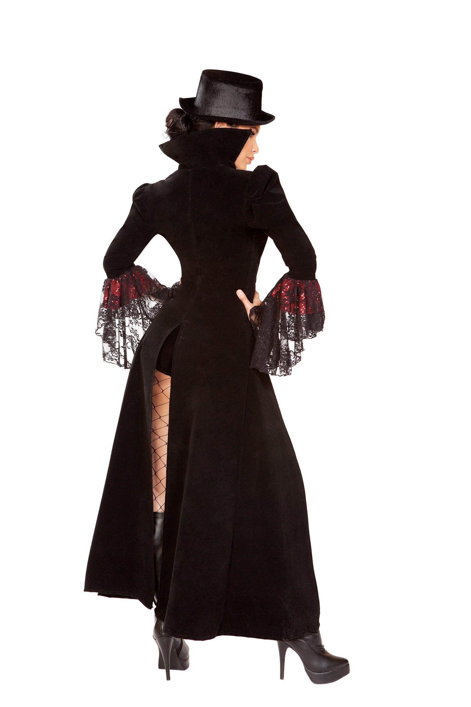 Victorian vampire costume womens top