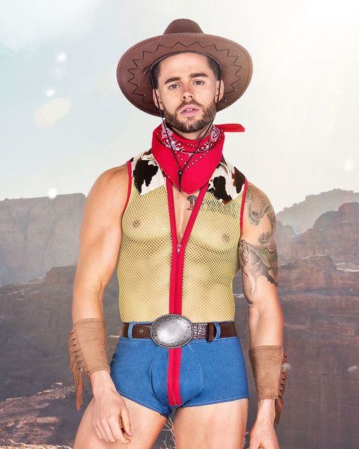 Men's sheriff costume