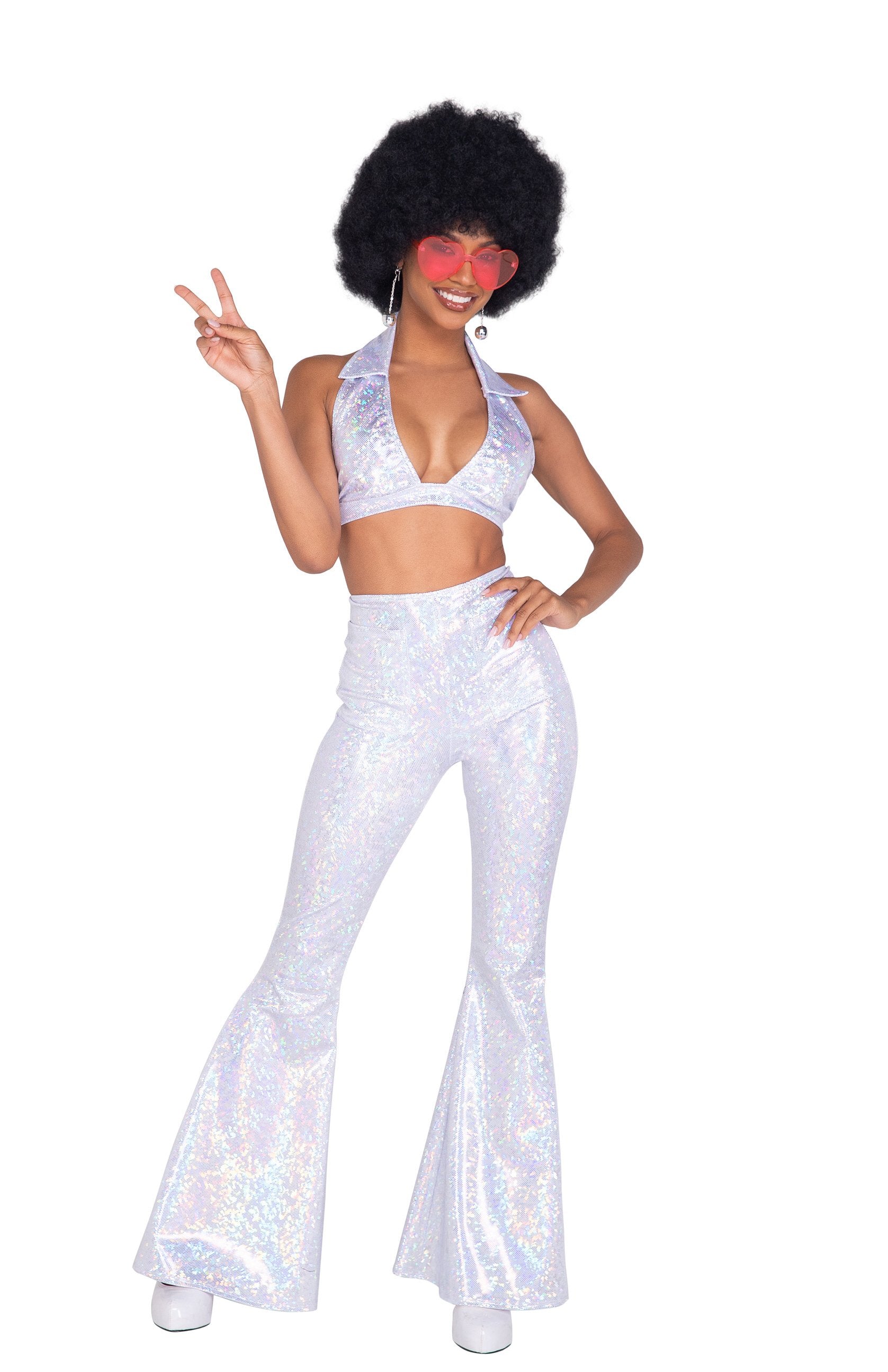 Women's disco costume, view 3