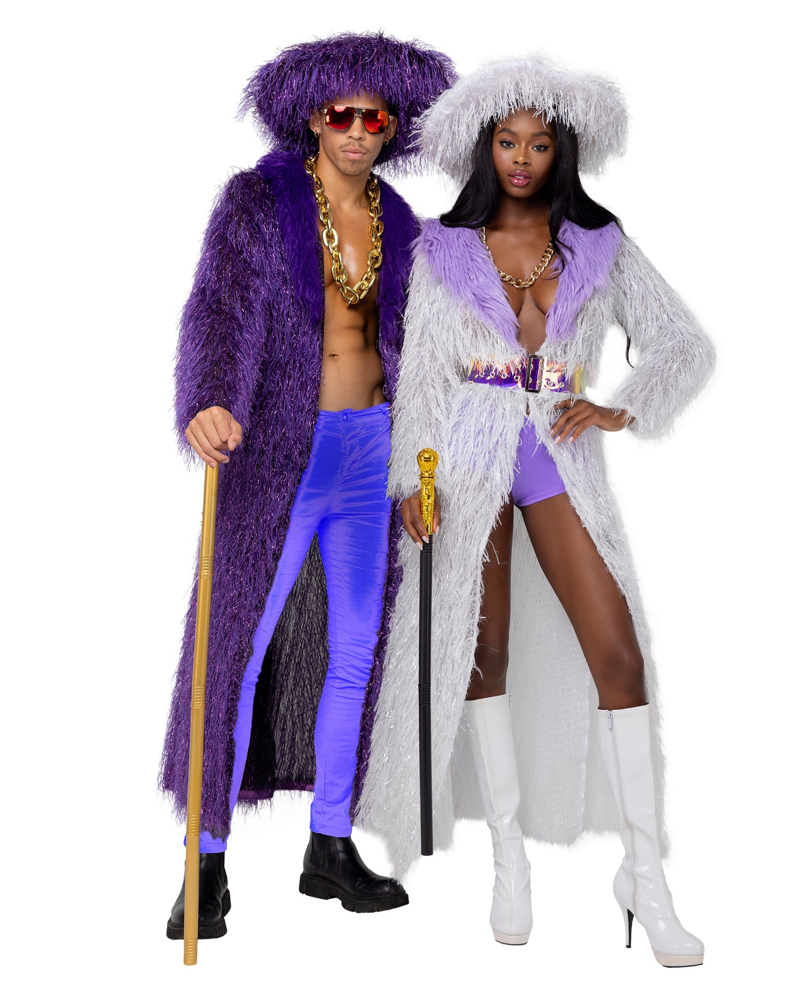 Buy 2PC Men's High-Roller Pimp | RaveFix Halloween Costumes - Rave Fix