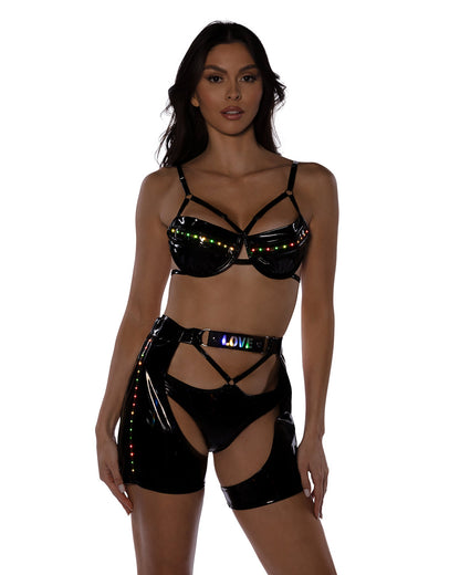 Rainbow Radiance Pride Chaps