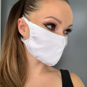 Multi Layered Face Mask - Solid Lycra