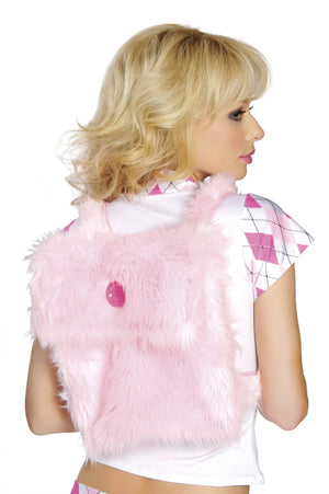 Fur Back Pack