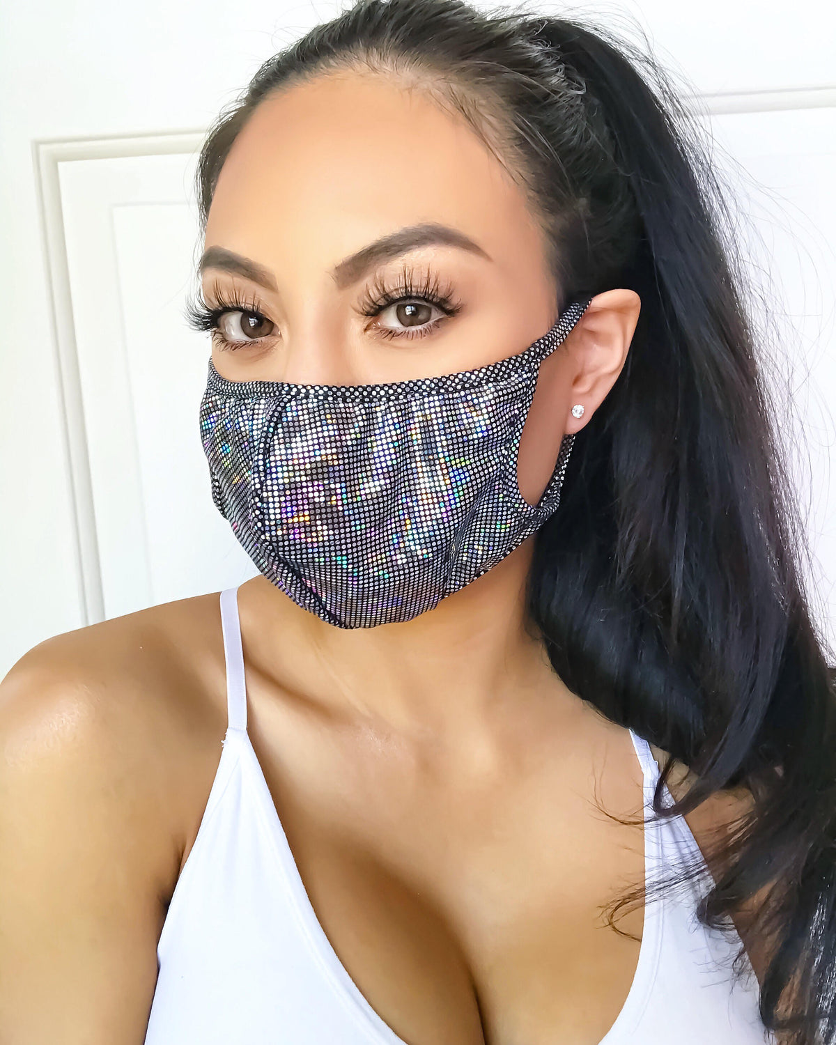 Multi-Layered Face Mask - Silver