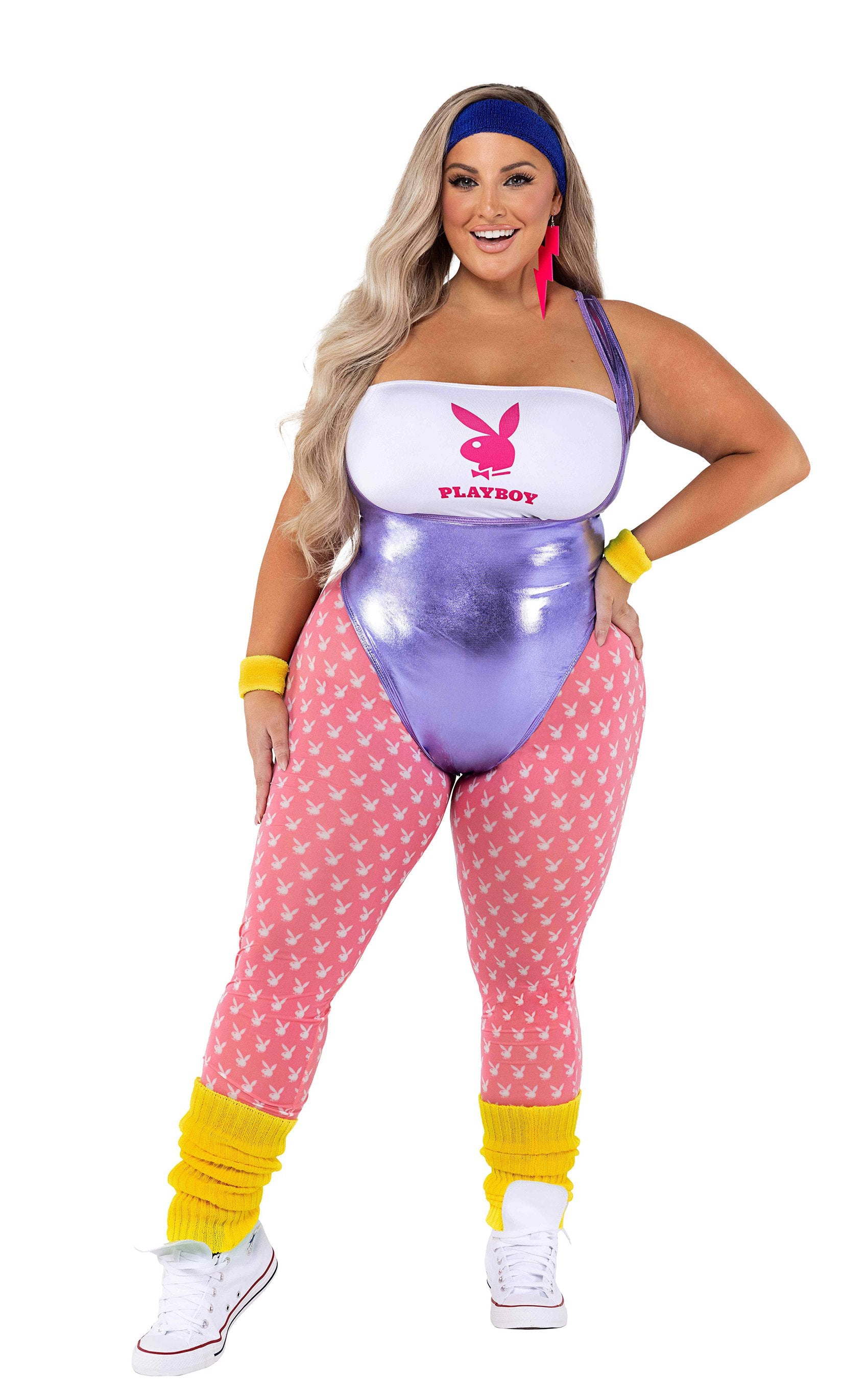 Playboy '80s fitness costume, view 5