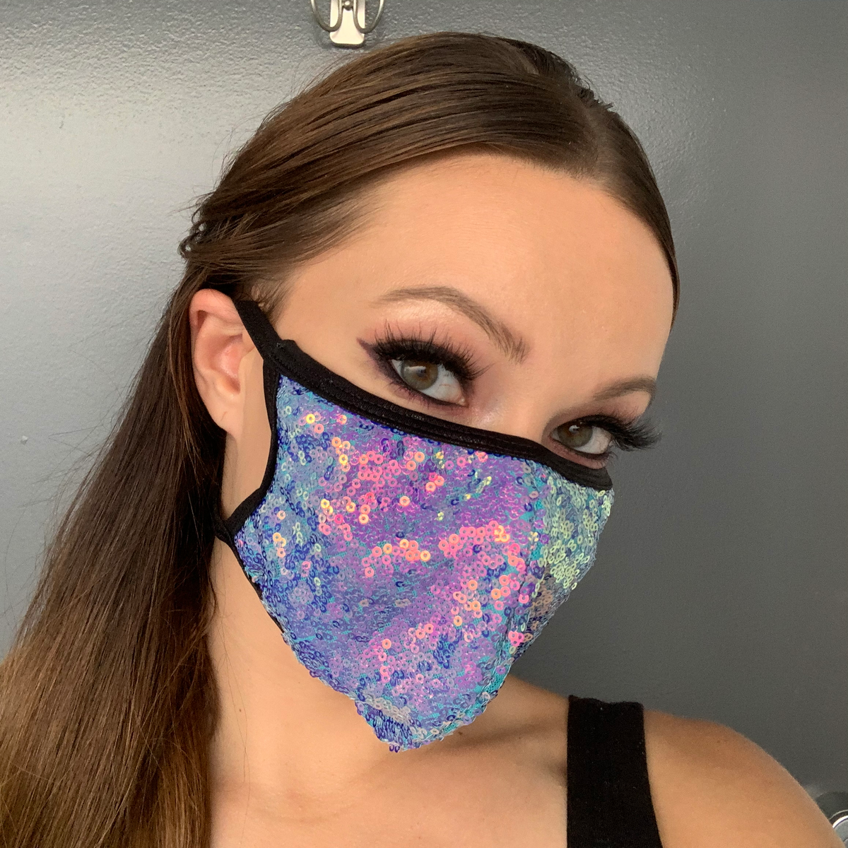 Multi Layered Face Mask - Sequin